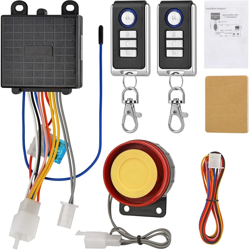 Sistema de seguridad de alarma antirrobo para motocicleta, control Jtron de arranque del motor, antisecuestro de bicicleta, corte de arranque remoto del motor, armado y desarmado, alarma de seguridad impermeable para bicicleta