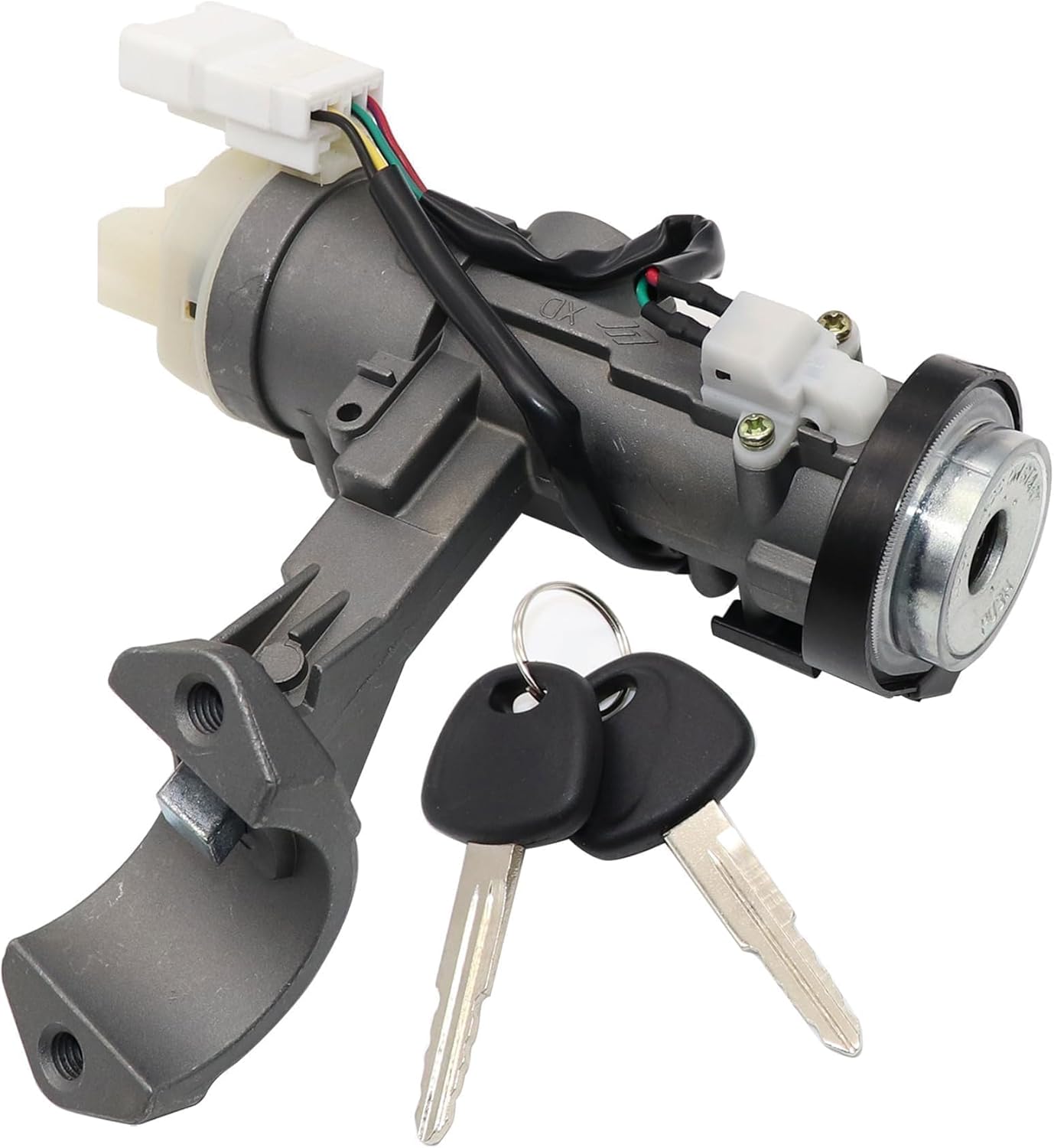 XQSMWF Ignition Lock Cylinder Switch Assembly with 2 Keys Fit for Hyundai Elantra 2001-2006 Fit for Kia Spectra 2004-2009 Spectra5 2005-2009 2.0L, Replace 81905-2DA00 81900-2DA00 819002DA00