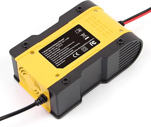 Miniatura 8 de Nueva actualización Cargador de batería de litio, 12V24V 6Amp Cargador de batería inteligente de coche completamente automático (baterías de litio,