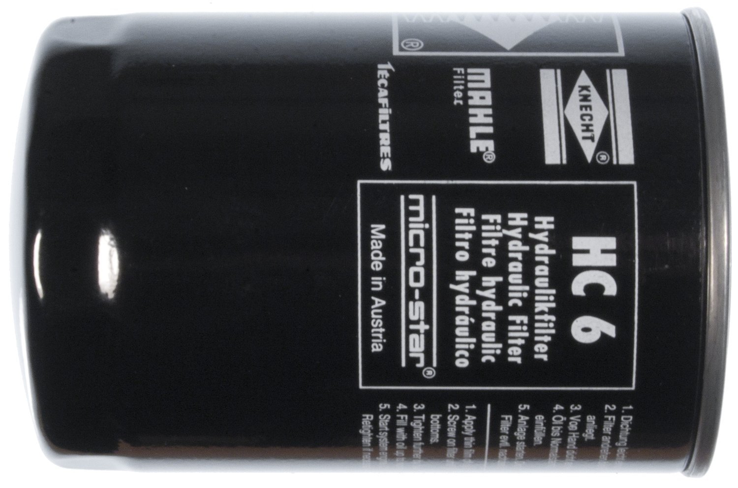 MAHLE Filtro, Sistema idraulico di lavoro HC6