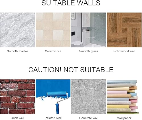 Vista 6 de DELITON Ganchos adhesivos – Paquete de 4 ganchos de pared para toallas/abrigos, para baño o cocina (negro mate, acero inoxidable)