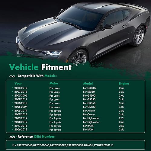 Miniatura 189 de SCITOO Resistencia de motor de ventilador HVAC para 2008-2013 para Chrysler 300/2008-2016 para Town & Country/2008-2010 para Dodge Charger/2008-2018