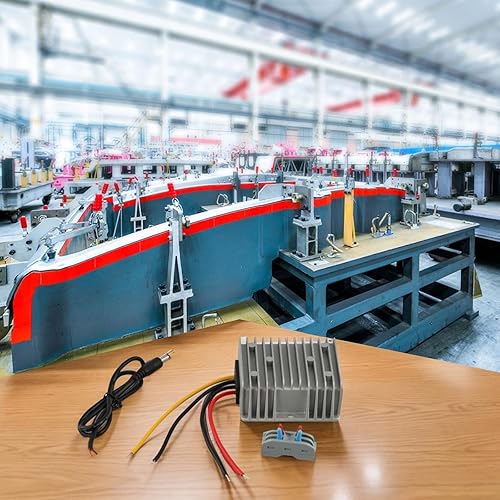 Miniatura 3 de FABULETTA DC 12V-24V a 56V 3A Convertidor de potencia elevador 168W Adaptador de aluminio impermeable compatible con enrutador y vehículos