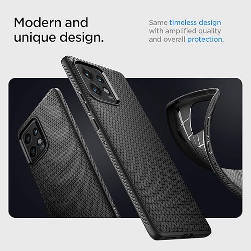 Miniatura 5 de Spigen Liquid Air - Funda diseñada para Motorla Edge+ (2023), color negro mate