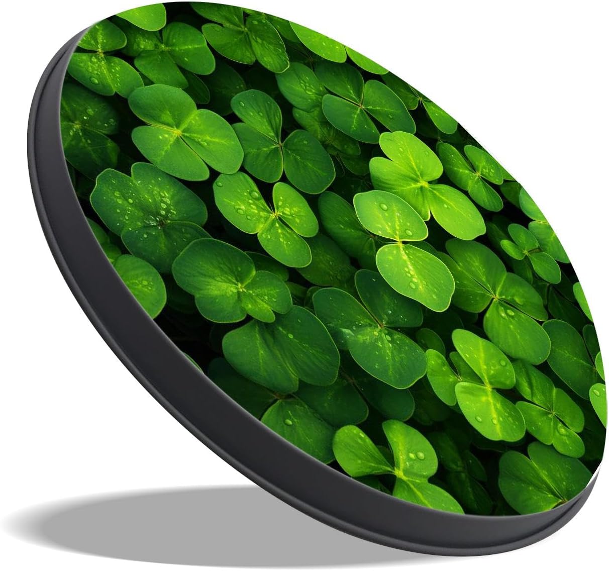 Green Clover Shamrock Saint Patrick'S Day Multicolor Set of 4 Stove Burner Covers - Premium Round Electric Stove Range Protectors,8 IN & 10 IN