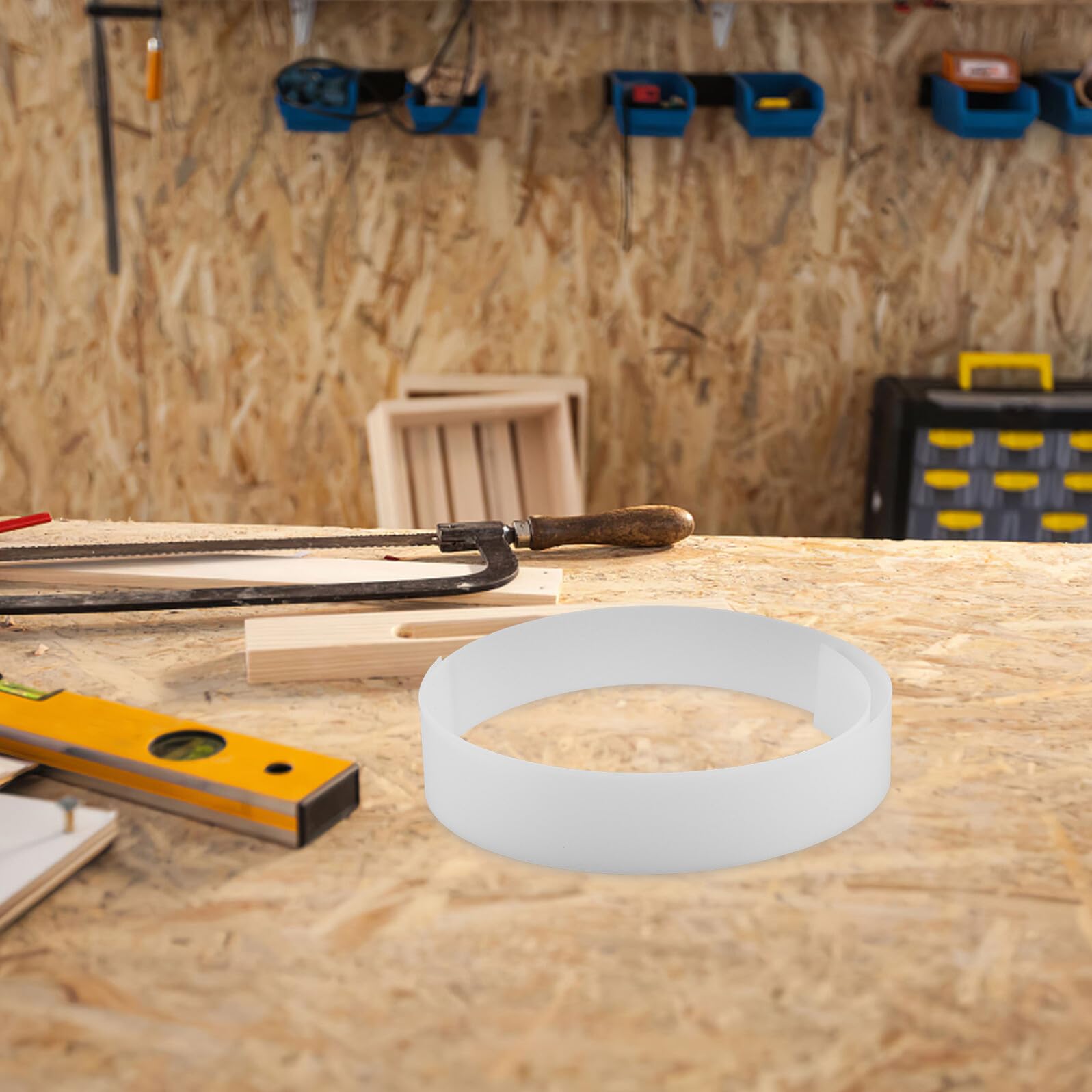 ABOOFAN Diffuseur à Bande LED en Acrylique Blanc 1 Mm 1220x45 Mm pour Intégration Simple et Diffusion Douce Lumière Bureaux et Espaces D'étude