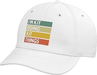 I'm Kit Doing Kit Things Funny Personalized Quote Adjustable Baseball Hat