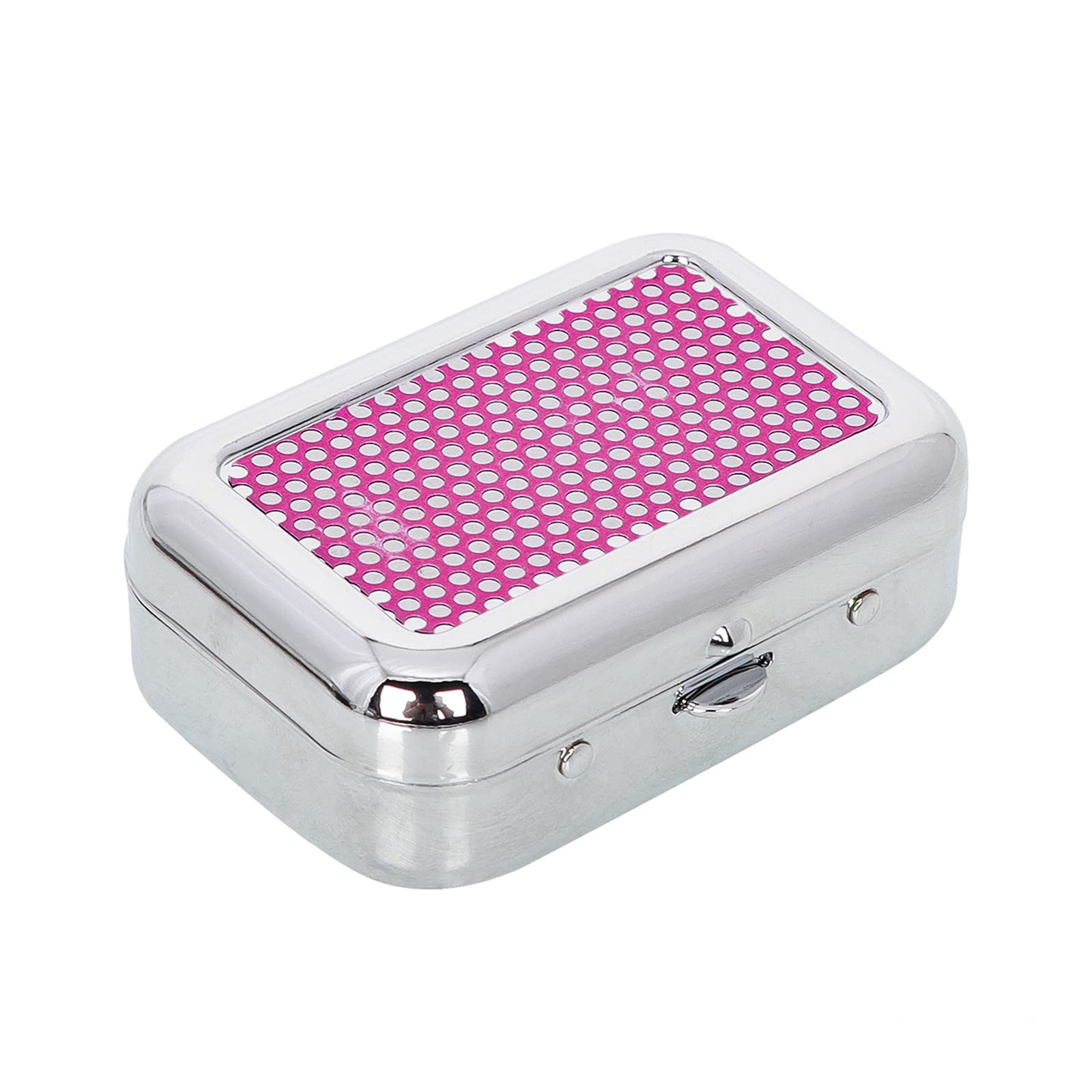 Mini Compact Portable Ashtray, Stainless Steel Table-top Ash Tray