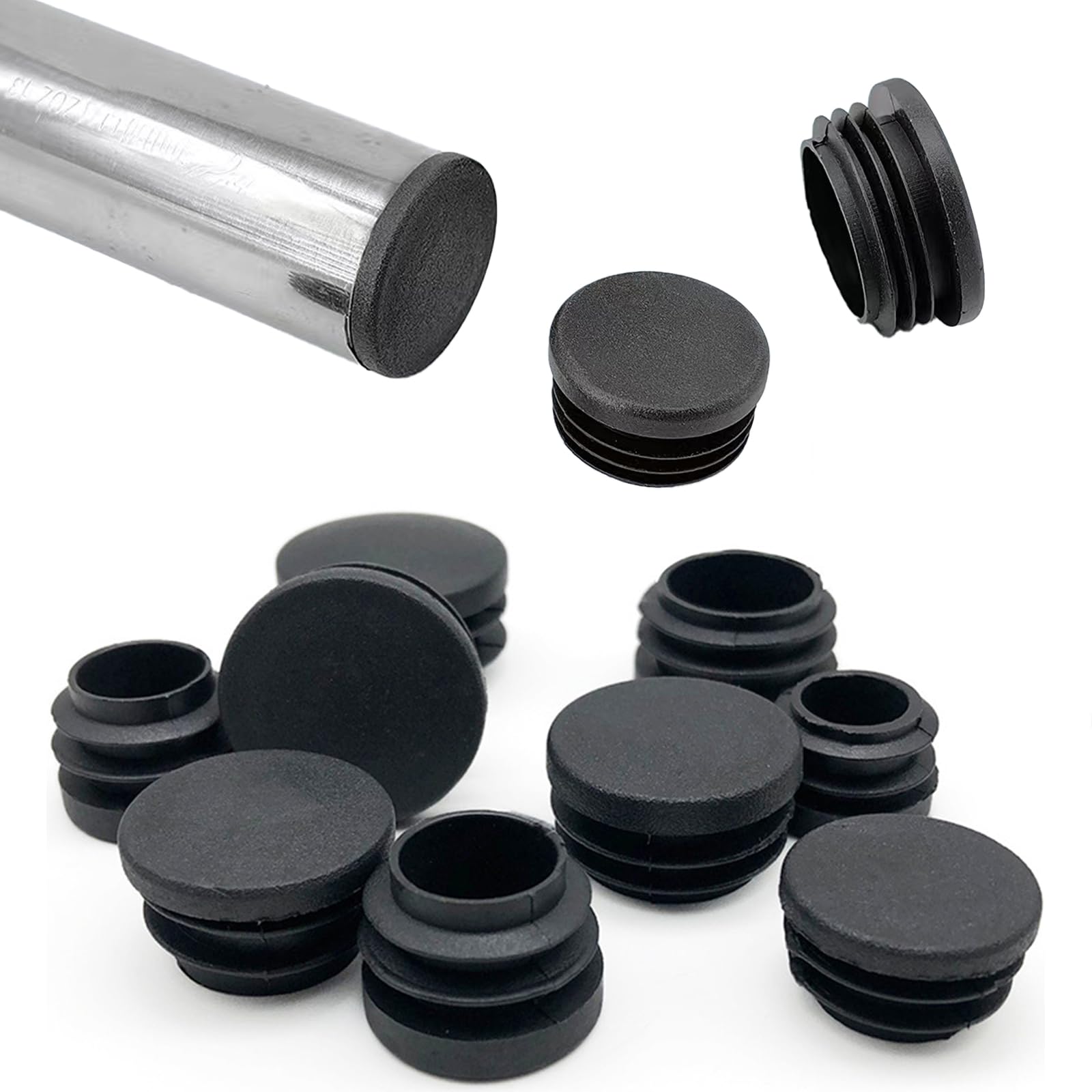 Amazon.co.jp: QuickYen パイプエンドカバーキャップ プロテクター 20