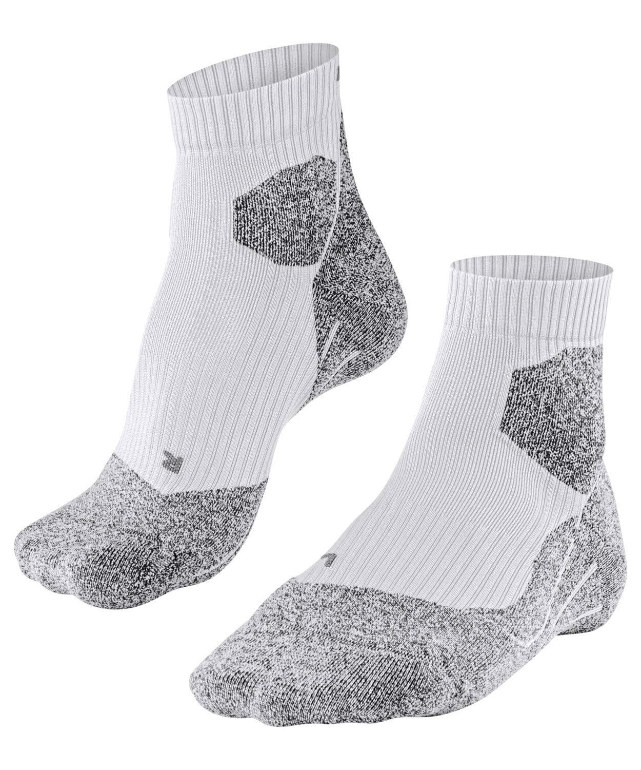 FALKE Men's RU Trail M So Functional Yarn Anti-Blister 1 Pair Running Socks, White White-Mix 2020, 11-12.5