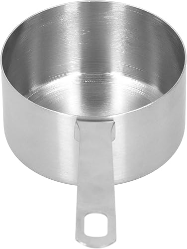 Taza medidora con escala, cuchara medidora de acero inoxidable, cucharadita, accesorios de cocina, accesorio de cocina para medir ingredientes secos