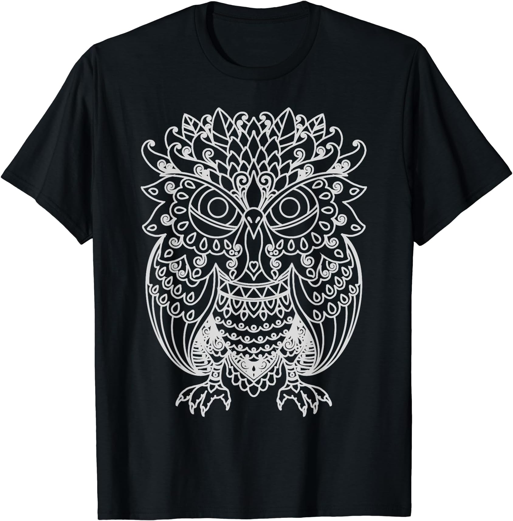 ML.DesignsMandala Sacred Fractal Geometry Art Good Vibe T-Shirt
