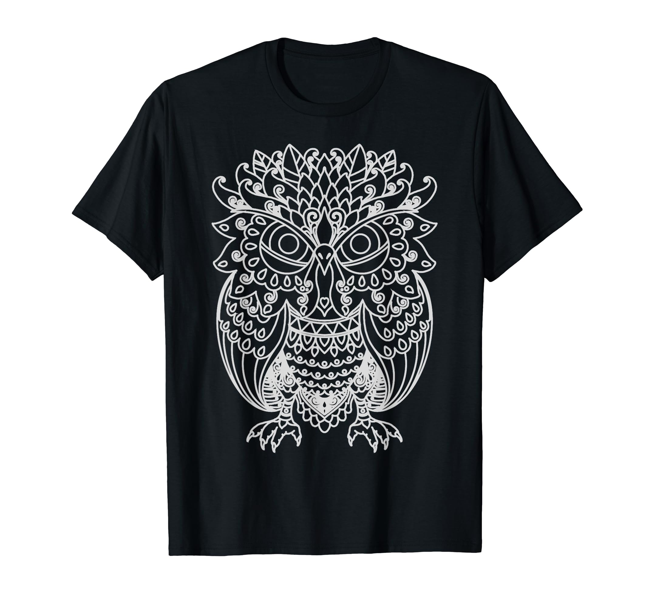 ML.DesignsMandala Sacred Fractal Geometry Art Good Vibe T-Shirt