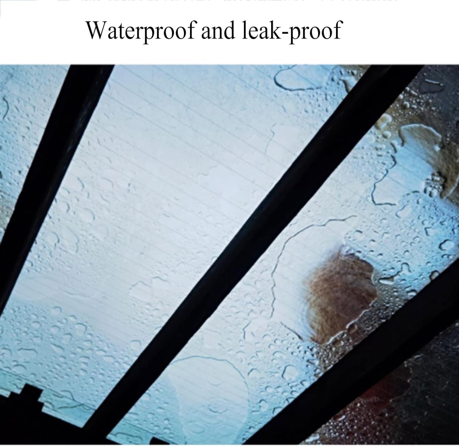 EMYJAY Polycarbonate Roofing Sheet, 0.8mm Clear Greenhouse Sheet Glassfiber Daylighting Panels Uv Protection Daylighting Panel (Color : Clear, Size : 1.2mx10m)