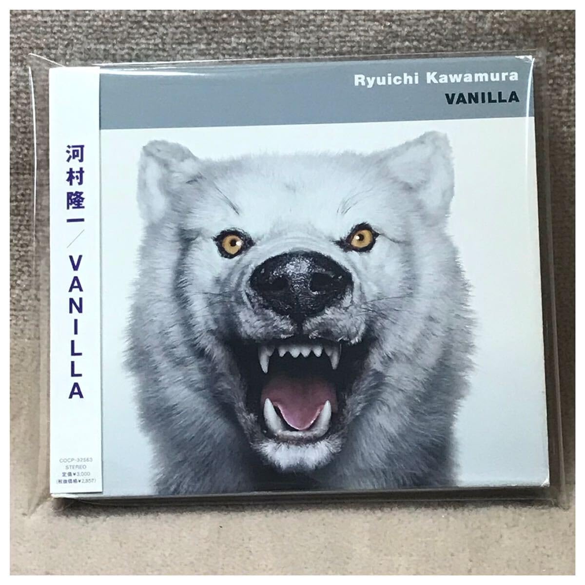 レア直筆サイン入り河村隆一ジャケットVANILLAバニラ紙ケースLUNA SEA レア直筆サイン入り河村隆一ジャケットVANILLAバニラ紙ケース