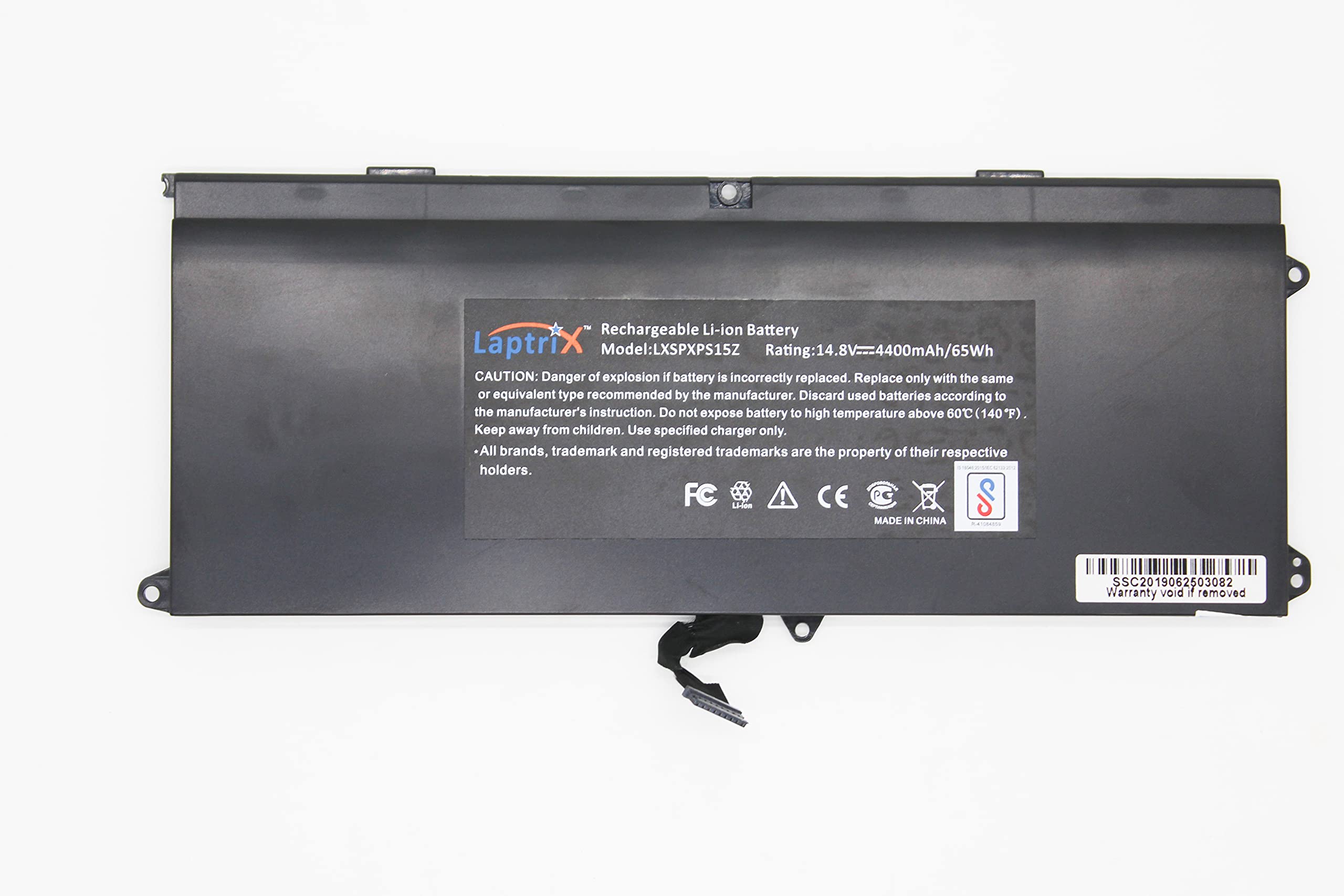 Laptrix Laptop Battery Compatible for Dell XPS 15z L511Z,Compatible P/N:0HTR7 0NMV5C NMV5C 075WY2 (B095WNLDG2) Amazon Price History, Amazon Price Tracker