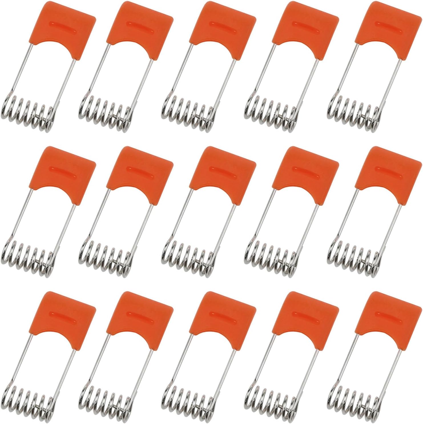 AYLIFU 15PCS Orange Downlight Spring Clips 45x16mm Downlight Panel Lamp