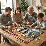 Skywave Puzzle de pizza pour chien drôle 1000 Pièces pour les adultes Impossible dur difficile Callenging Food Kitchen Puzzle, animaux de compagnie Lover puzzles pour les amoureux du puzzle