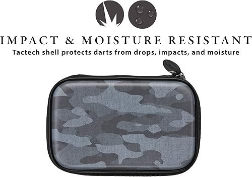 Miniatura 13 de by GLD Products Sentinel 6 - Estuche para dardos con capacidad para accesorios adicionales, puntas, ejes y vuelos, compatible con dardos de acero y