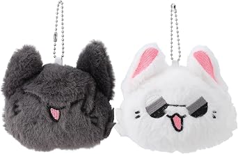 PUCAPOCO JJK Keychain Kawaii Plush Anime Keychain Bag Charms for Purse Backpack Car Best Friend