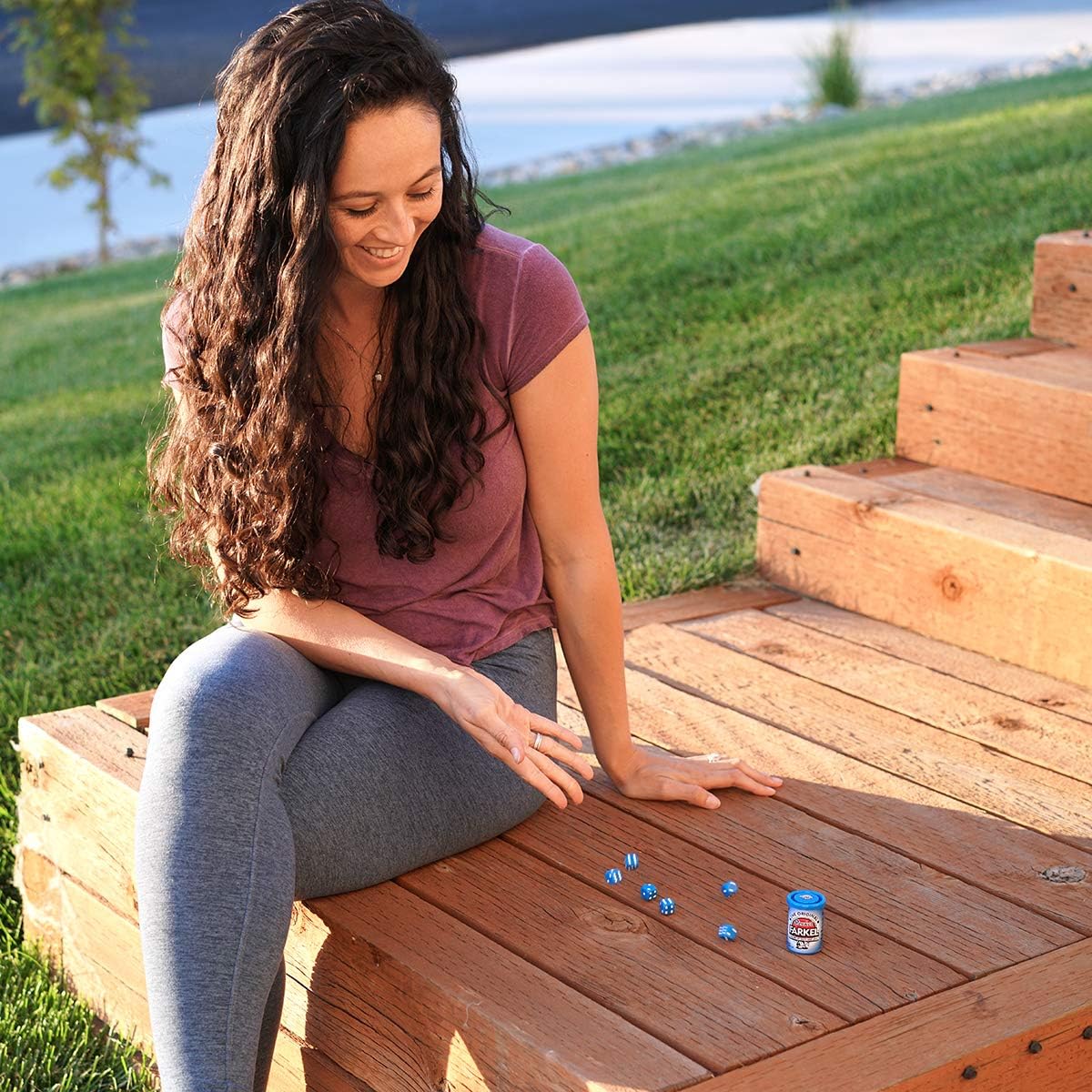 Farkel Blue Pocket Dice Game (LGII07001)