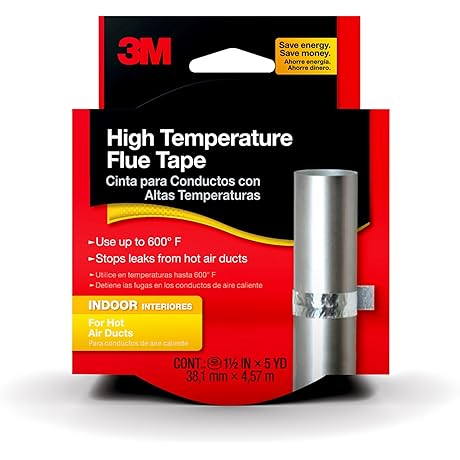 3M High Temperature Flue Tape: The Ultimate Heat Proof Seal