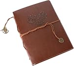 QWORK® Album de photos, 60 Pages/30 Feuilles Carnet en cuir, Album de photos, pour mariage, Anniversaire, Noël, Anniversaire