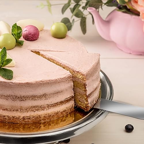 Miniatura 6 de Juego de espátula para glaseado en ángulo con raspador de masa y raspador de pasteles para decoración de pasteles, espátula profesional para glasear