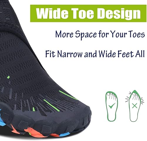 Miniatura 2 de Calzado para deportes acuáticos para hombre y mujer, tenis de secado rápido, para piscina, playa, surf, senderismo, parque acuático