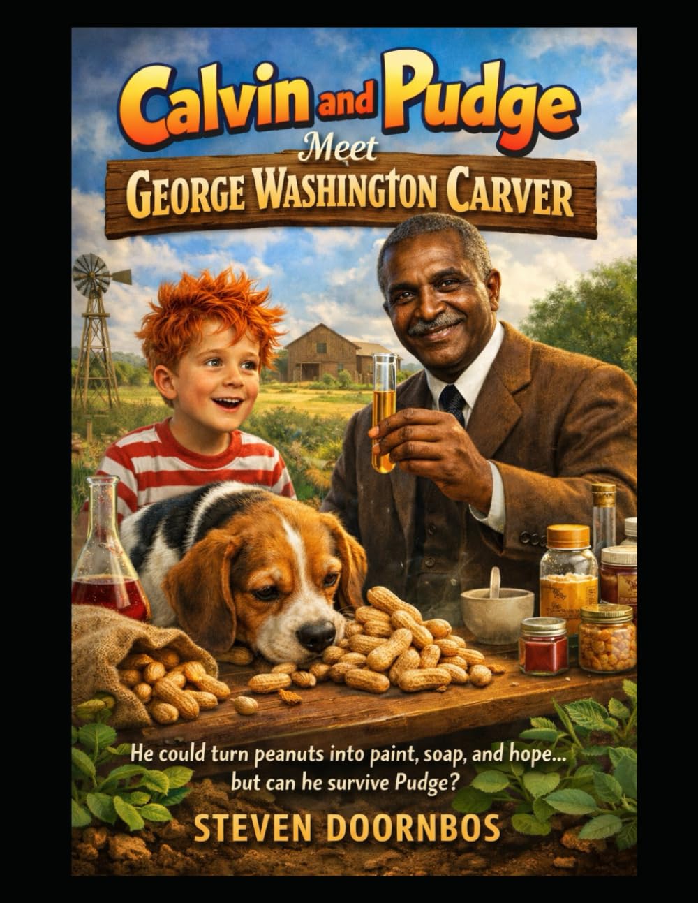Calvin And Pudge Meet George. Washington Carver: He could turn peanuts into paint, soap and hope...but can he survive Pudge?