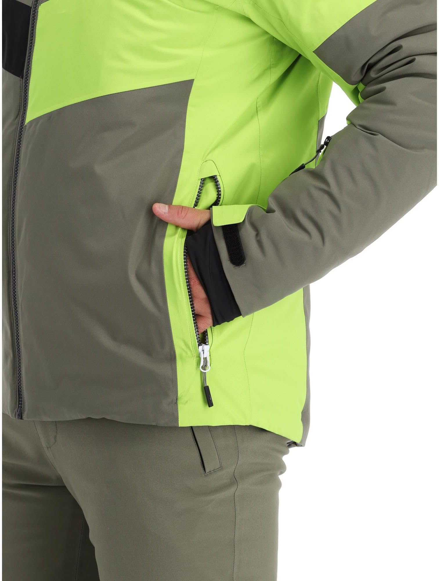 CMP Giacca Uomo Cappuccio Fisso Giacca da sci Uomo (Pacco da 1)
