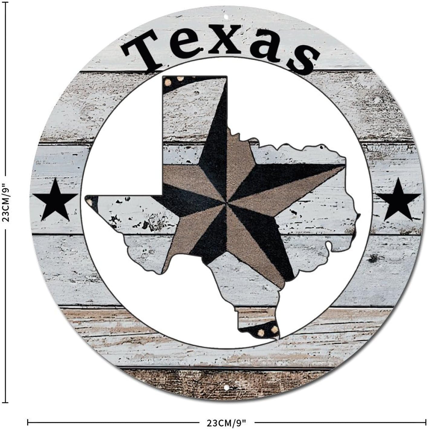 Personalized Texas Independence Day Aluminum Sign Barn House Decor Tin Signs Durable Texas Wall Art Outdoor Road Signs 9x9in for Hanging to Display in Your Home Bar Garage Or Restaurant image 3