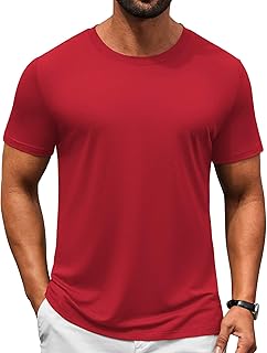 COOFANDY Men's T-Shirts Short Sleeve Crew Neck T Shirts Casual Classic Basic Tee Shirts