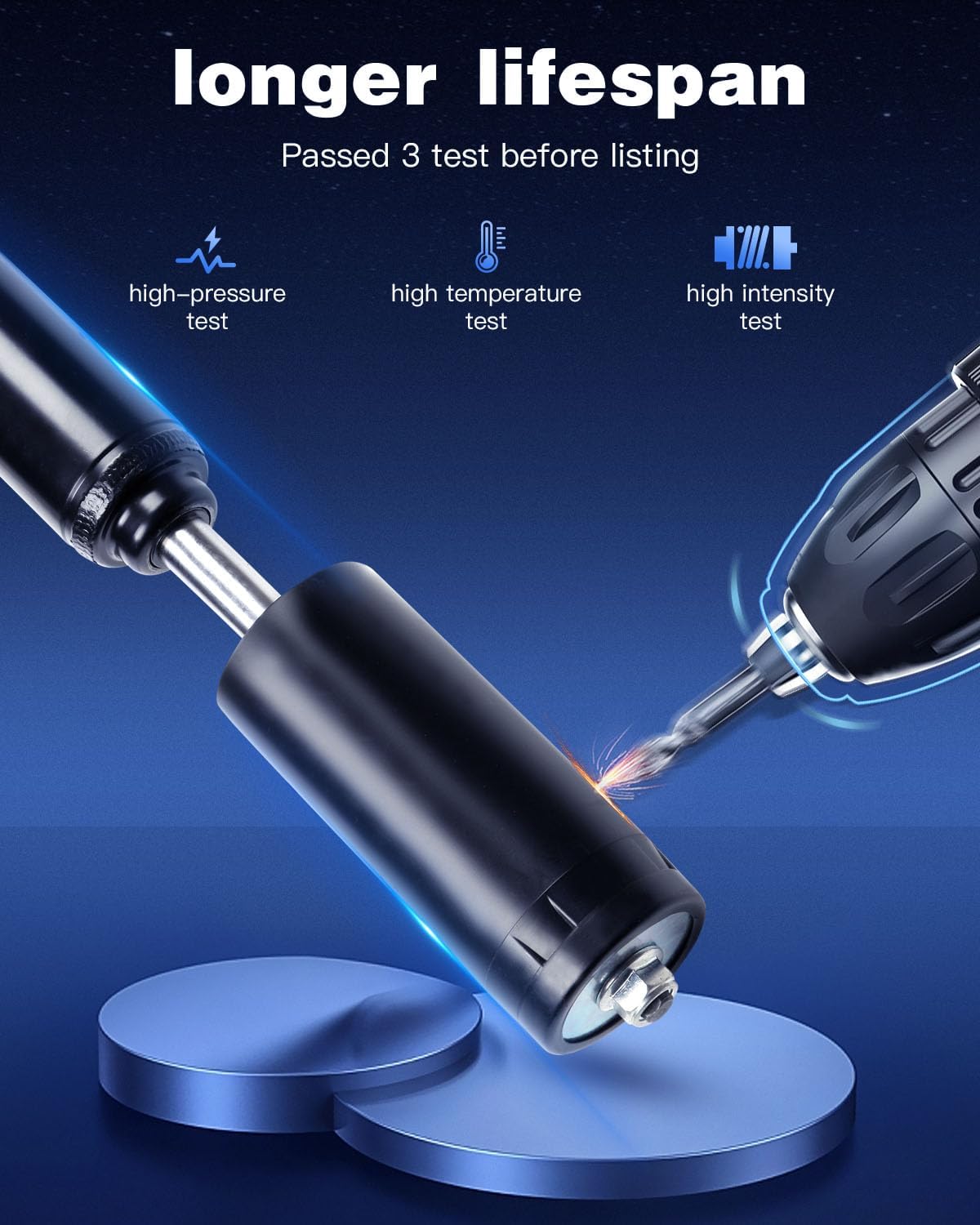 ECCPP shock Struts shock absorbers for 1996-2002 for Toyota 4Runner shock Struts for KG9025 KG54317 Front and Rear shocks