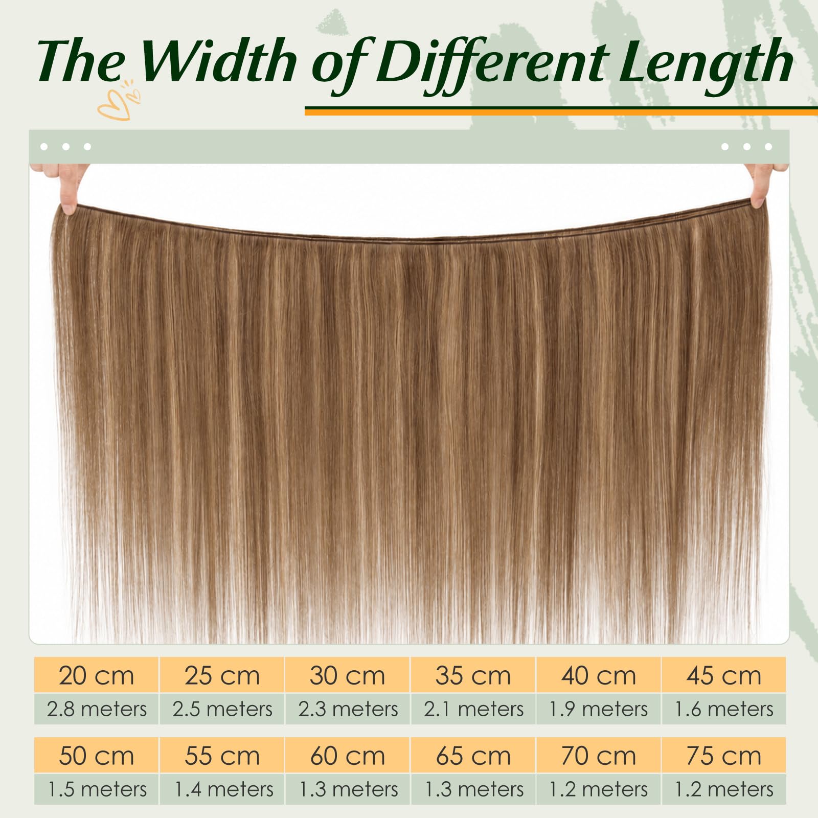 Elailite Haartressen Echthaar Sew in Bündel Hair Extensions Tressen Haarverlängerungen Brasilianisches Glatt 100g 70cm #4P27 Mittel Braun/Honigblond