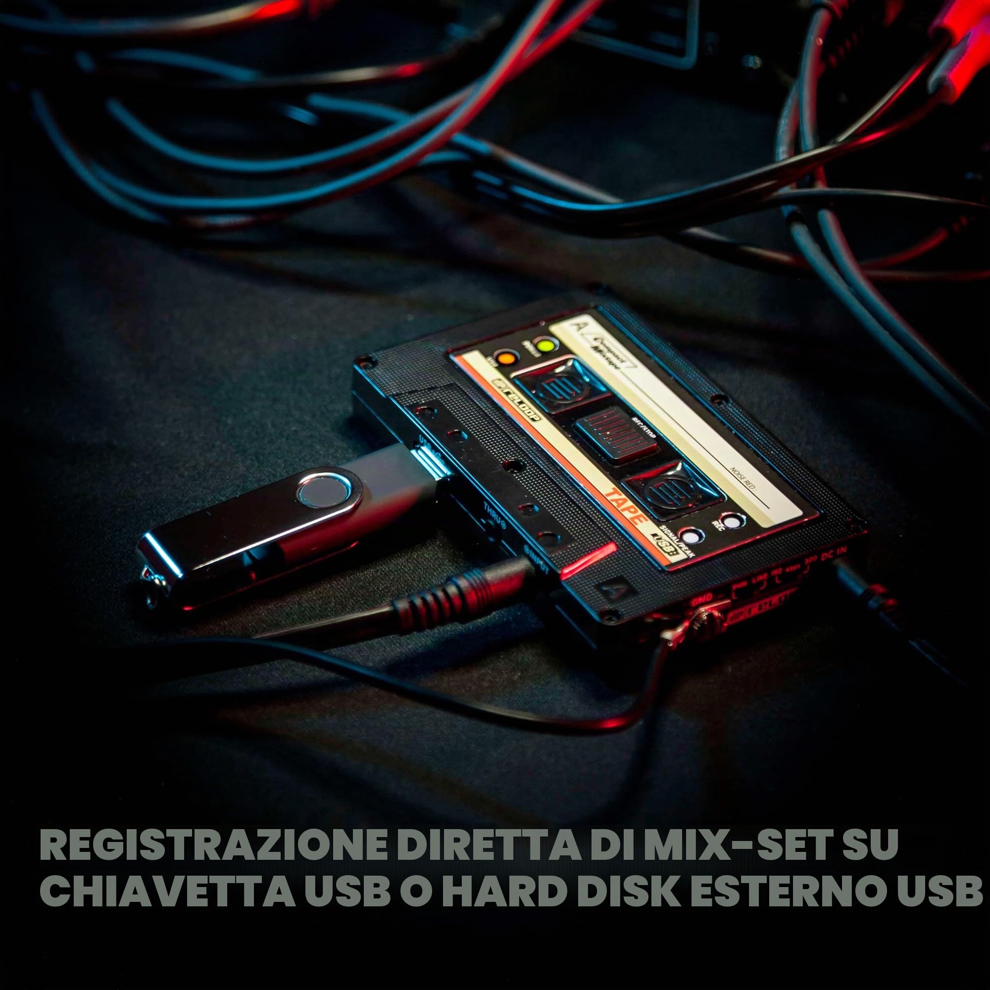 Reloop Tape Mixsession-Recorder Accessorio per DJ