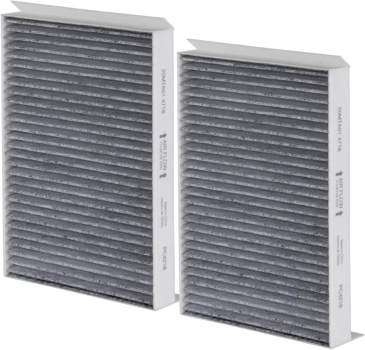 ECOGARD XC10444C Premium Cabin Air Filter with Activated Carbon Fits 2007-2011 Mercedes-Benz S550, 2007-2010 CL550, 2008-2011 S63 AMG, 2007-2013 S600, 2008-2011 CL63 AMG, 2007-2013 S65 AMG