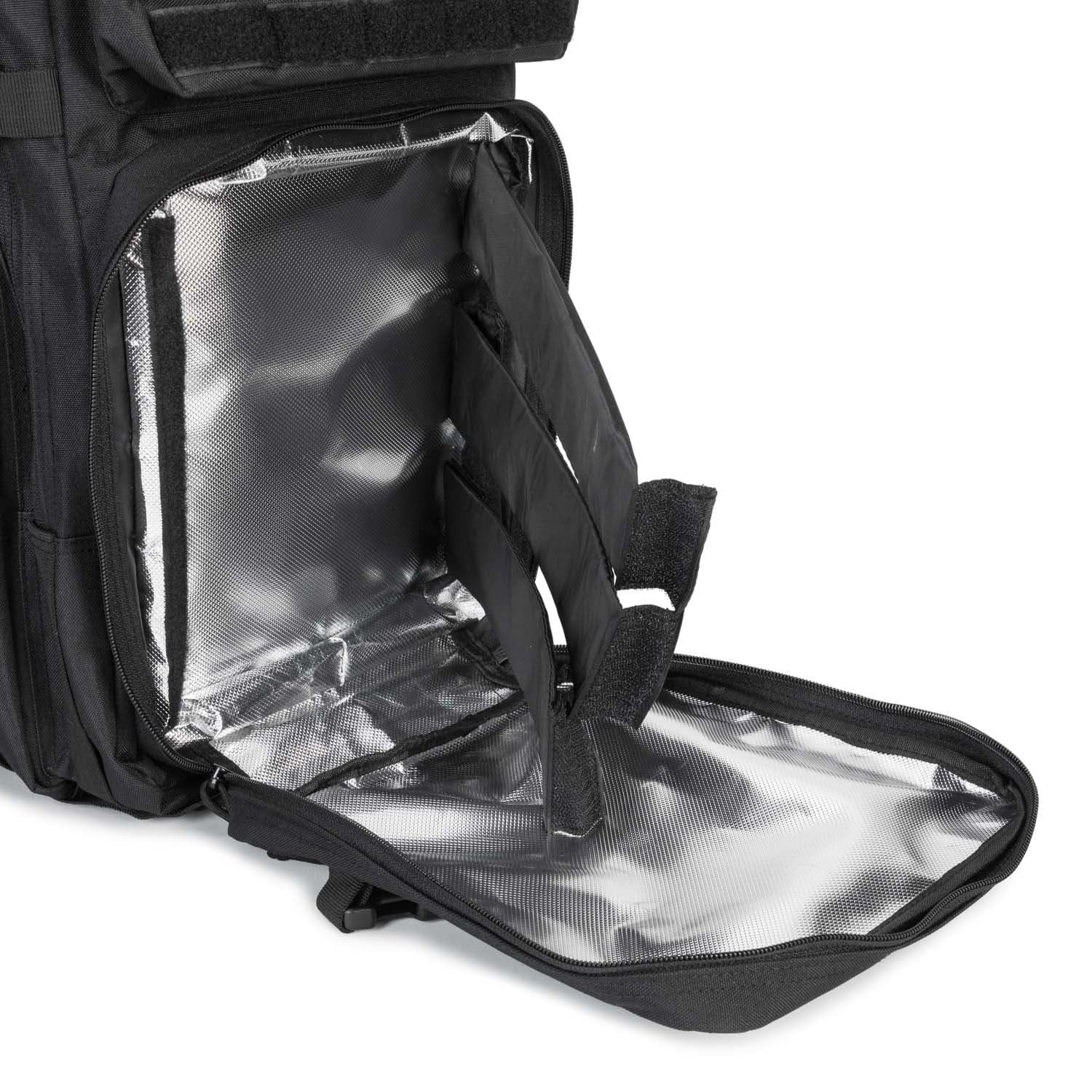 ELITRAINX Mochila 45L Compartimento Comidas y Tuppers Táctica CrossTraining Resistente al agua, Compartimento para Portatil, 2 Botelleros, Zona para zapatillas by ELITEX TRAINING