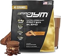 Vista 7 de Pro Jym Supplement Science - Proteína en Polvo de claras de huevo, leche, proteína de suero aislada y caseina micelar