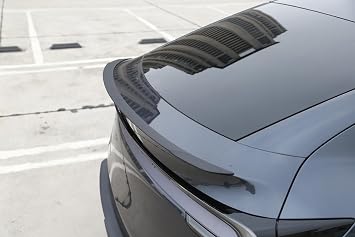 Tesla Model Y Juniper ile Uyumlu 2025 Arka Bagaj Spoiler V1 Mat Siyah