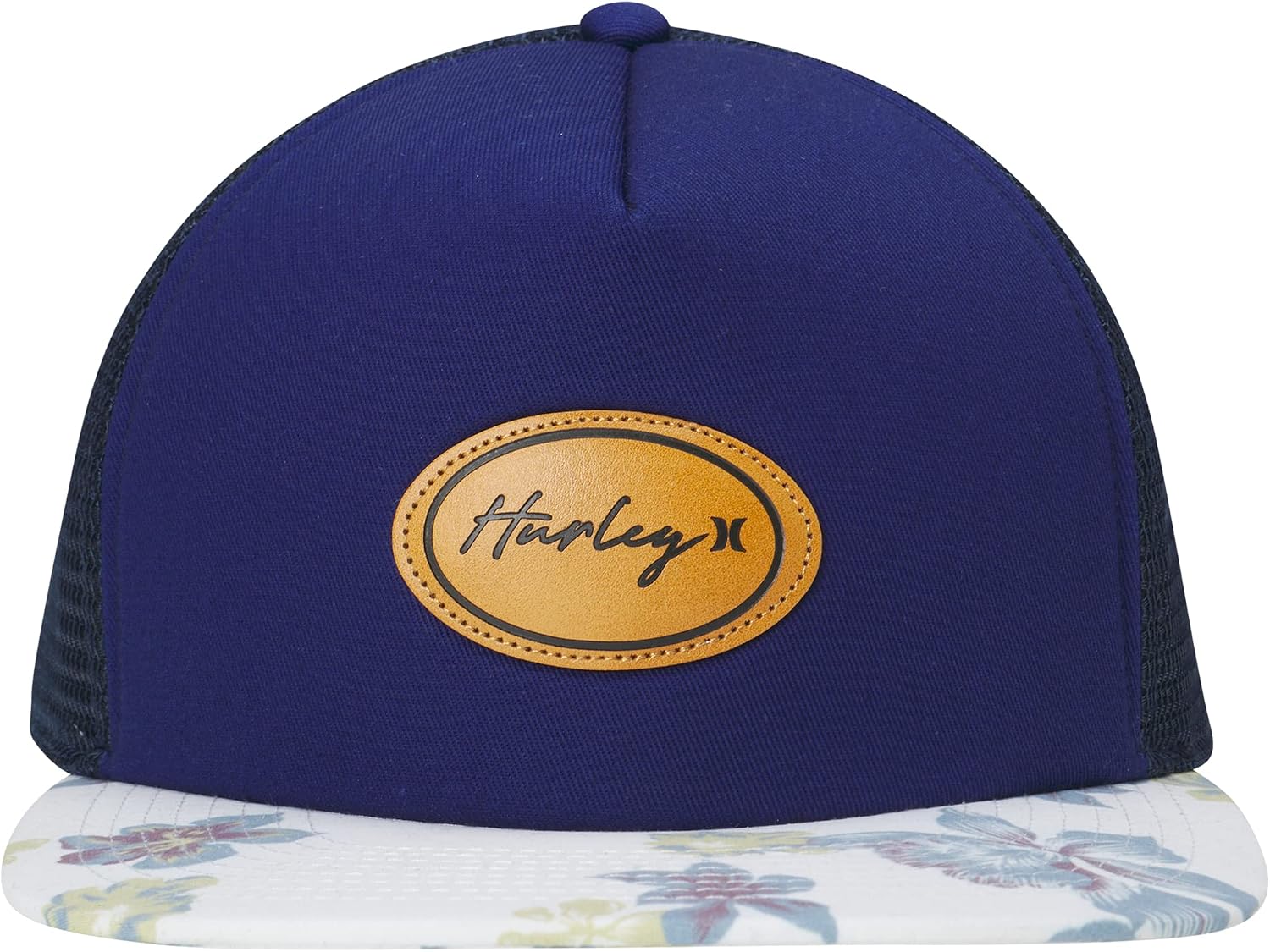 Hurley Women's Baseball Cap - Horizon Curved Brim Snap-Back Foam Trucker Hat