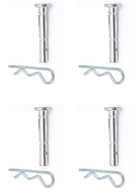 Review E-YooHoo 738-04124 Shear Pins and Cotters Pins fits for Troy Bilt/MTD 714-04040 738-04124A Snowblowers (Set of 4)