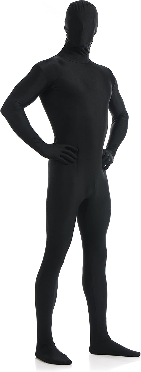 Sheface Men's and Women's Stretchy Spandex Full Bodysuit Costume Halloween Cosplay Zentai Fullbody Suit