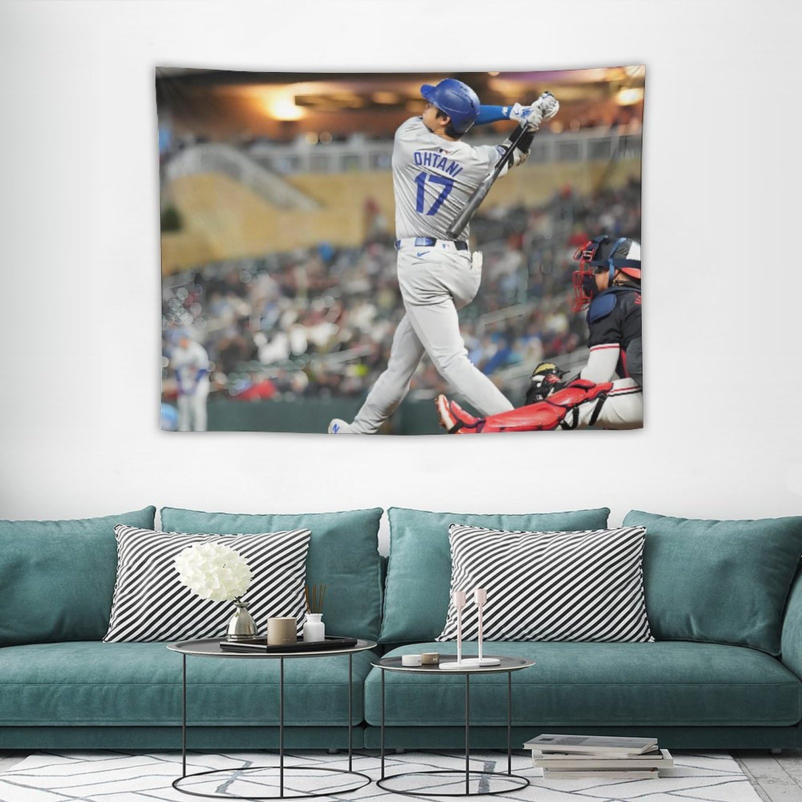 Amazon.co.jp: 大谷翔平 (60) タペストリー 絵画 ポスター 写真