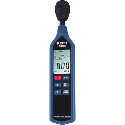 REED Instruments R8060 Sound Level Meter with Bargraph