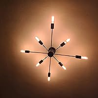 Vista 2 de Bombillas Edison T45, 40 W regulables, 2700 K blanco cálido, base incandescente E26/E27, 110-130 V, filamento de jaula de ardilla, decoración