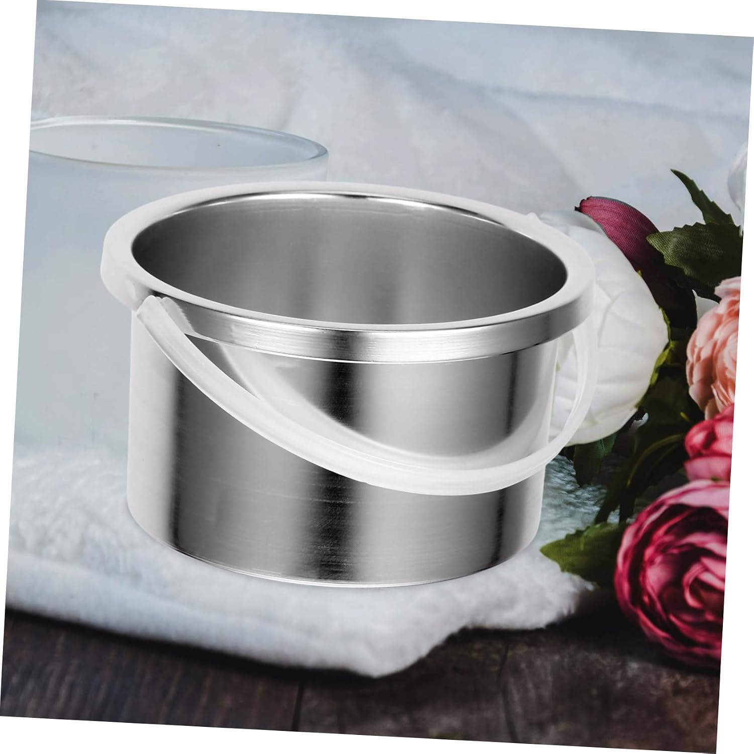 MERRYHAPY Silicone Metal Inner Pot for Wax Warmer Electric Wax Melting Machine Container