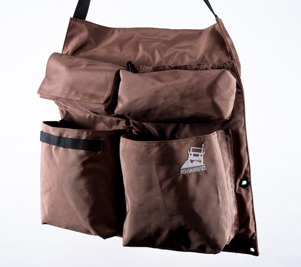 Rough Routes Seat Back Organizer | Rugged, Heavy-Duty Model for Trucks, Jeeps & Semis