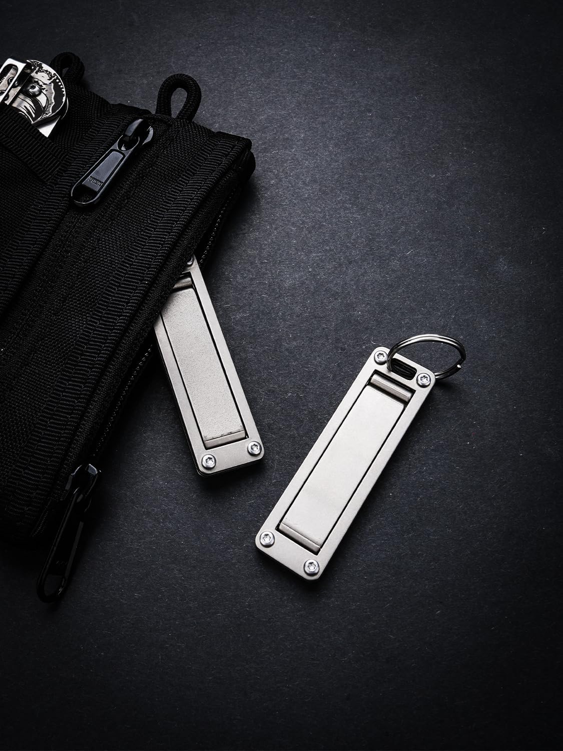 sayram ST5 Titanium Purse Hook for Table – Foldable Bag Hanger with Anti-Slip Arm – Portable Handbag Holder for Dining, Office, and Travel (Polished) - Image 9