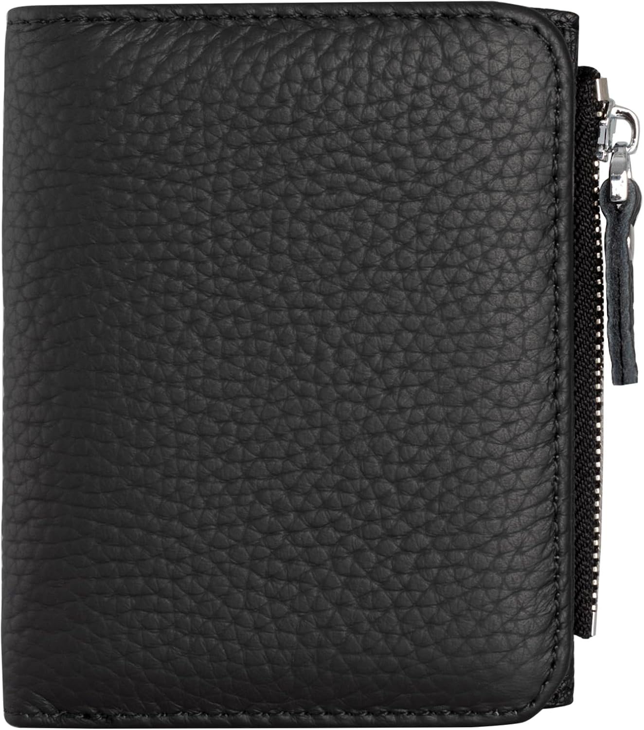 Small Wallet Women Soft Leather RFID Blocking Card Holder with Zipper Pocket Bifold... - Image 2